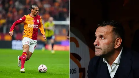 Alman yıldızla özel olarak görüştü: Okan Buruk'tan Sane'ye özel terapi