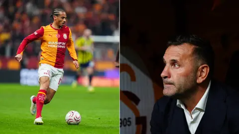 Alman yıldızla özel olarak görüştü: Okan Buruk'tan Sane'ye özel terapi