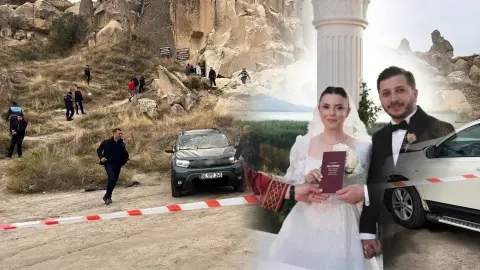 Kapadokya’daki faciada yürek yakan detay! Hayatını kaybeden genç çift 4 ay önce evlenmiş
