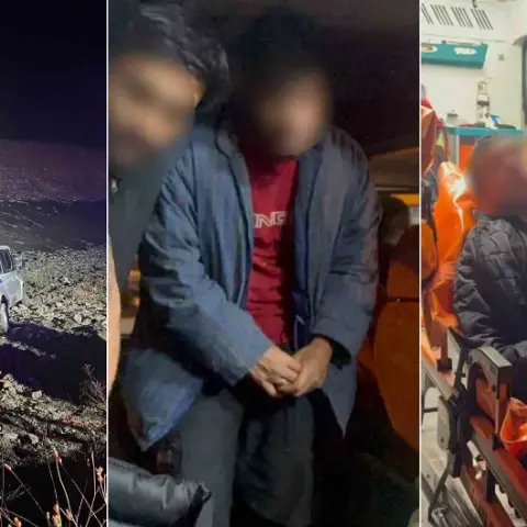 Hakkâri'de Göçmenleri Taşıyan Minibüs Dereye Uçtu: 20 Yaralı