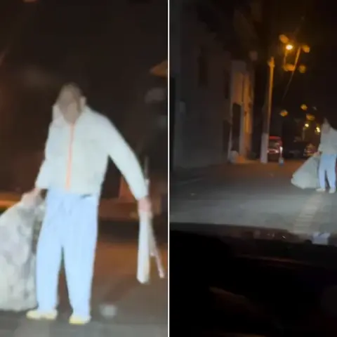 İstanbul'da Gece Yarısı Korku Dolu Anlar: Beyazlı Şahıs Aracı Kovaladı
