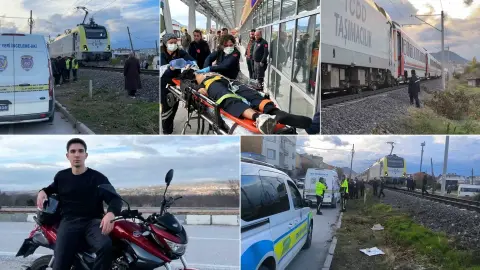 Kütahya'da Tren Kazası: 18 Yaşındaki Genç Hayatını Kaybetti