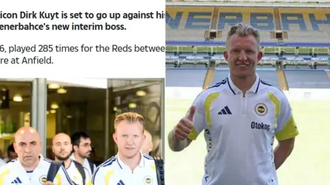 İngilizlerde Dirk Kuyt şaşkınlığı: Fenerbahçe maçı öncesi manşetlerde Hollandalı çalıştırıcıyla süslediler