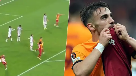 Yunus Akgün'den harika gol: Rafael Leao'nun tepkisi dikkat çekti