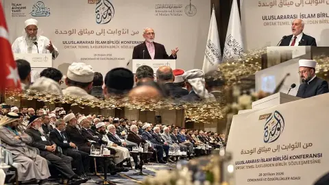 Uluslararası İslam Birliği Konferansında sonuç bildirgesi açıklandı