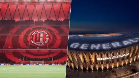 Milan ve Inter, 2031/32 sezonunda taşınacakları Generali Stadyumu'nu duyurdu