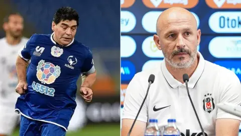 Vincenzo Italiano'dan Diego Maradona sözleri: Beşiktaş ile hayalini açıkladı