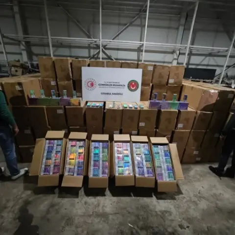 Kaçak elektronik sigarada 310 milyon TL’lik operasyon