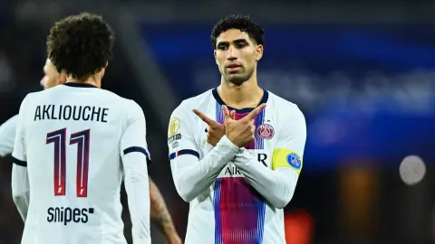 Achraf Hakimi'den tarihi performans: Le Havre - PSG maçında şov yaptı