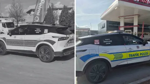 Eskişehir'de akaryakıt istasyonunda korkutan kaza: Otomobilin çarptığı kadın hastaneye kaldırıldı