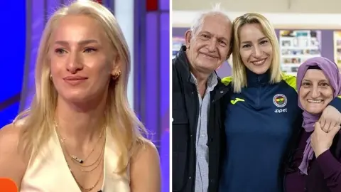 Milli voleybolcu Gizem Örge'nin anlattıkları ağızları açık bıraktı! Annesinin hayatını bir şaka altüst etmiş:'Annem de babam da doğuştan engelli değildi