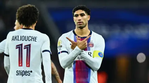 Achraf Hakimi'den tarihi performans: Le Havre - PSG maçında şov yaptı