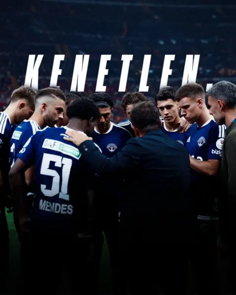 Kasımpaşa, Beşiktaş maçı öncesi taraftarına birlik beraberlik çağrısı yaptı
