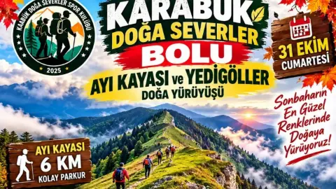 Karabük Doğa Severlerden Sonbahar yürüyüşü
