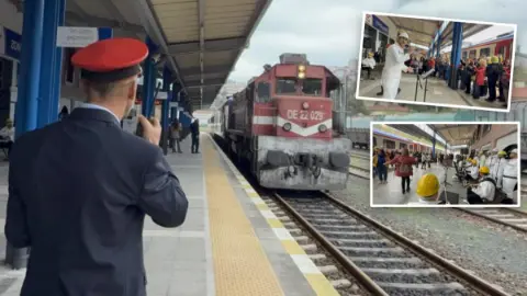 Turistik Karaelmas Ekspresi 120 yolcusuyla Zonguldak’a ulaştı