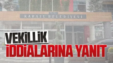 Karasu Belediyesi’nden Ömer Faruk Kaya Açıklaması
