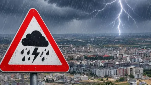 Kilis’te 2 gün boyunca kuvvetli yağış uyarısı!