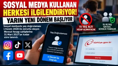 Sosyal medyada e-Devlet dönemi! Yarın başlıyor