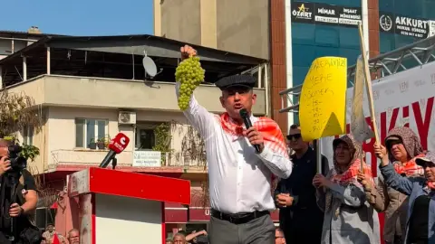 Özgür Özel’den Manisa’da üzüm üreticilerine 7 maddelik çözüm planı