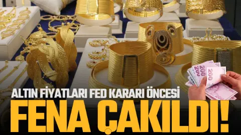 Altın fiyatları fena çakıldı