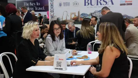Uluslararası fuarda Bursa’ya yoğun ilgi