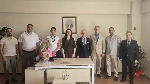 Erzincan 112 Başhekimliğine atanan Yılmaz’a hayırlı olsun ziyareti
