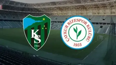 Kocaelispor - Çaykur Rizespor (Canlı anlatım)