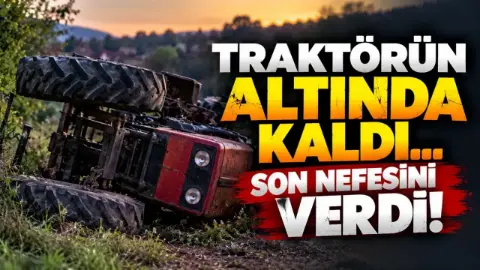 Ormanda Odun Çeken Sürücü Canından Oldu!