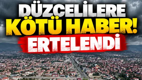 Düzce’de fener alayı yürüyüşü iptal edildi