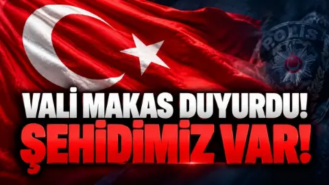 Şehidimiz var! Emniyet teşkilatı yasta