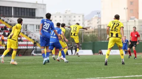 Mazıdağı Fosfatspor, Bitlis FK ile sahasında berabere kaldı: 1-1