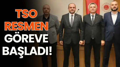 DTSO yönetimi mazbatasını alarak resmen göreve başladı
