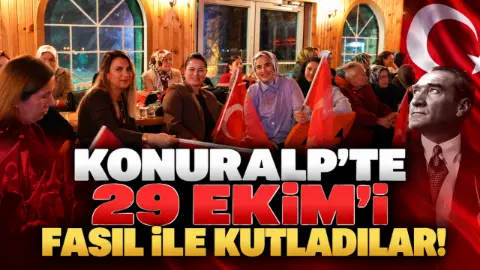 Düzce’de kadınlar 29 Ekim’i fasıl ile kutladı