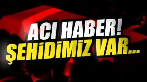 MSB acı haberi duyurdu! Şehidimiz var