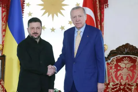 Ukrayna Devlet Başkanı Volodimir Zelenski, İstanbul'da