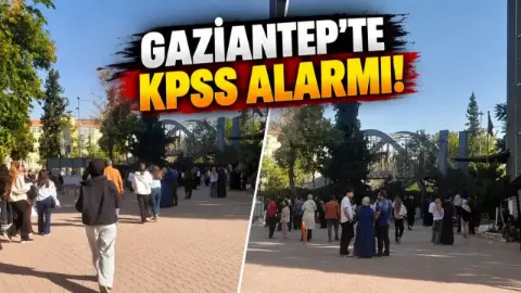Gaziantep’te KPSS maratonu başladı