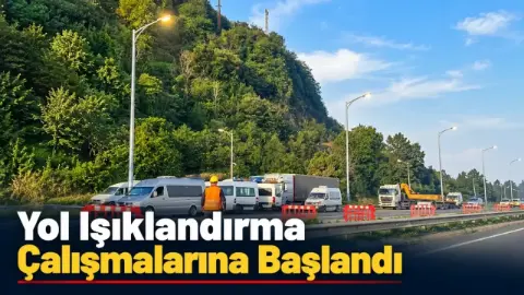 Yoroz-Mersin Arası Yol Işıklandırma Çalışmalarına Başlandı
