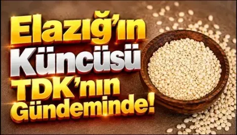 Elazığ’ın Küncüsü TDK’nın Gündeminde!