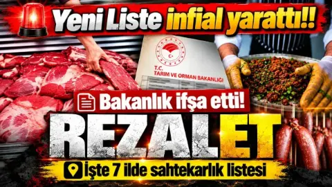 Dana sucukta domuz eti çıktı! Bakanlık tek tek ifşa etti: İşte hilede başı çeken iller