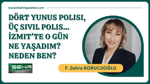 Dört yunus polisi, üç sivil polis… İzmit'te o gün ne yaşadım? Neden ben?