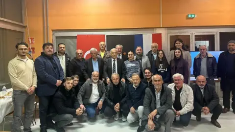Başkan Hilmi Güler Fransa’da! Gurbetçi Ordulularla Buluştu