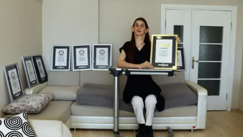 12 yılda 8 kez Guinness Rekorlar Kitabı'na girdi