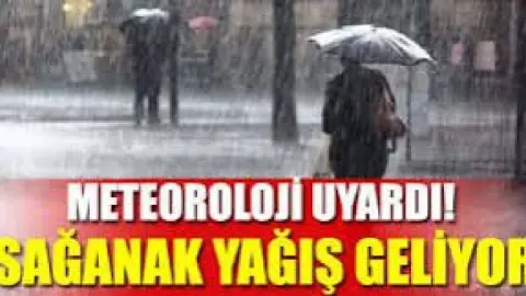 İstanbul’da sıcaklıklar 5-7 derece düşecek, kuvvetli sağanak bekleniyor