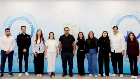 DPÜ IEEE öğrencileri Kütahya OSB Müdürü Ergin ile sanayi iş birliğini değerlendirdi
