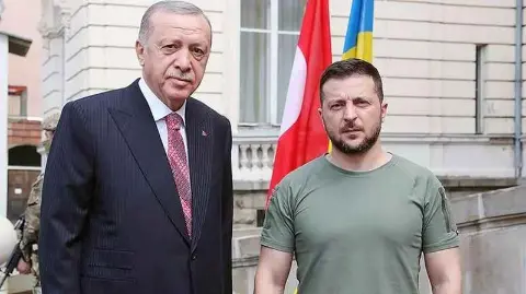Ukrayna Devlet Başkanı Volodimir Zelenskiy Türkiye'de!