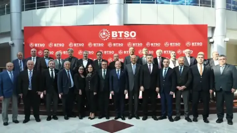 BTSO Başkanı Özer Matlı’dan yoğun mesai