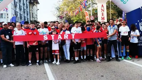 Bursa’da Cumhuriyet için koştular!
