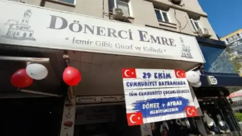 İzmirli dönerciden 29 Ekim’de çocuklara ücretsiz döner