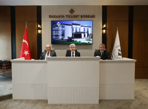 Vali Rahmi Doğan, Sakarya Ticaret Borsası Meclis Toplantısına Katıldı