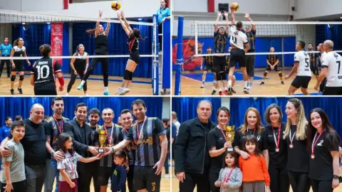 Bolu'da Kamu Spor Oyunları voleybol şampiyonları belli oldu: Millî Eğitim'den çifte zafer